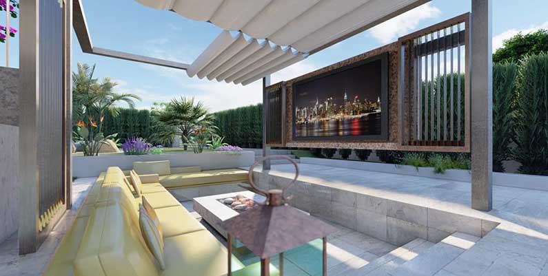 Construcción de piscina y zona chillout